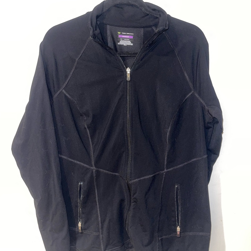 Tek Gear Women's Black Full-Zip